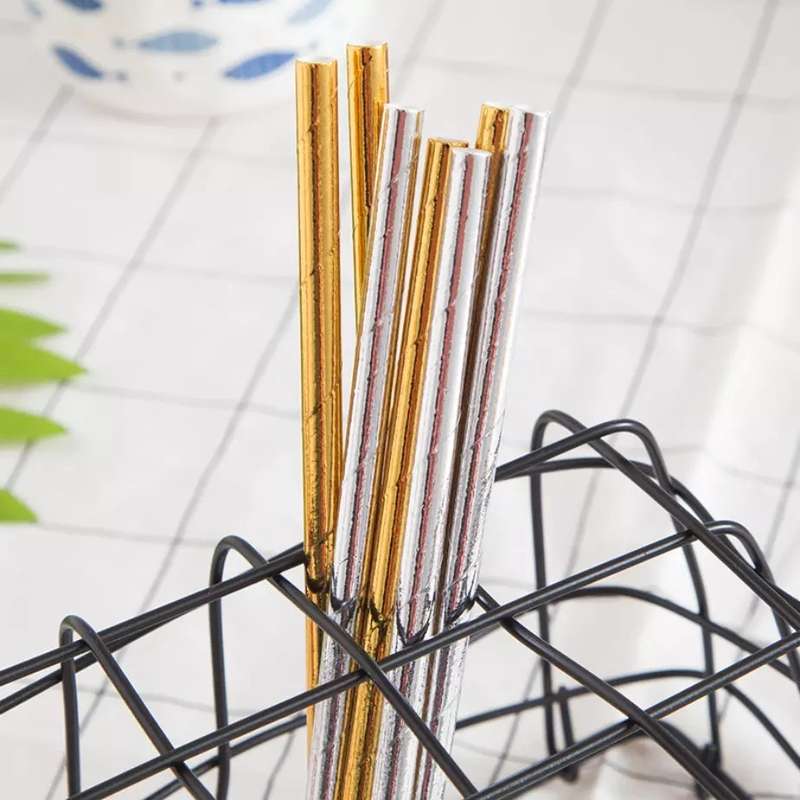Paper Straw 20cm - 25pcs