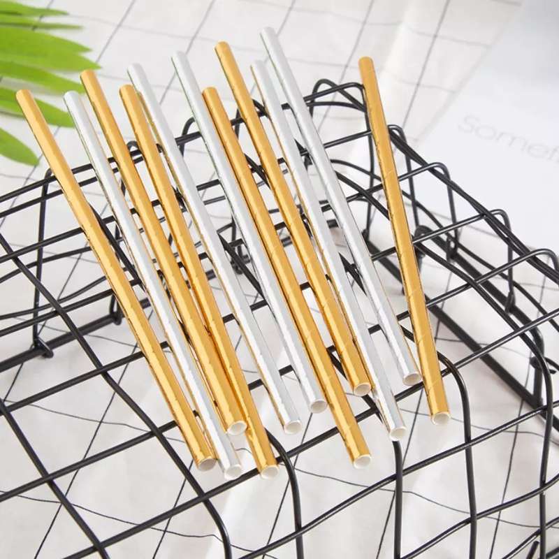 Paper Straw 20cm - 25pcs