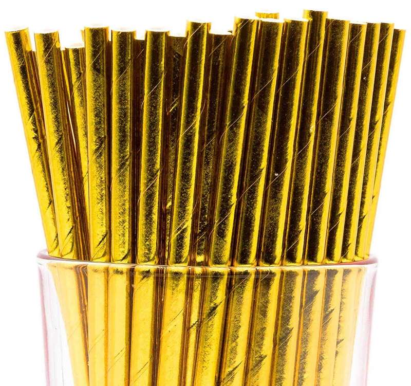 Paper Straw 20cm - 25pcs
