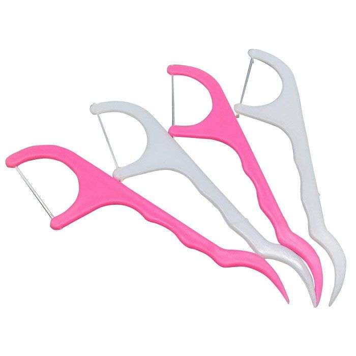 2-In-1 Dental Floss Picks 30's Tub x 6 Value Pack