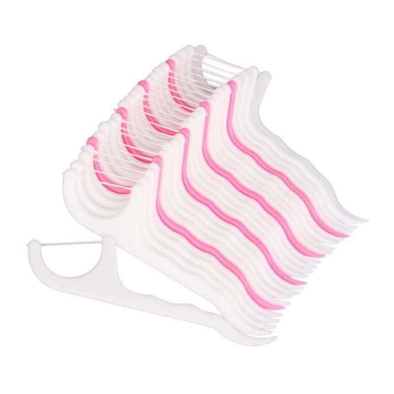 2-In-1 Dental Floss Picks 30's Tub x 6 Value Pack