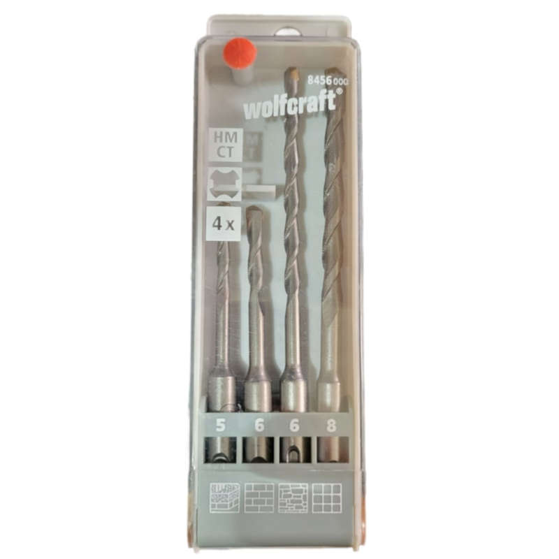 Concrete Drill Bit SDS Set Of 4 Piece