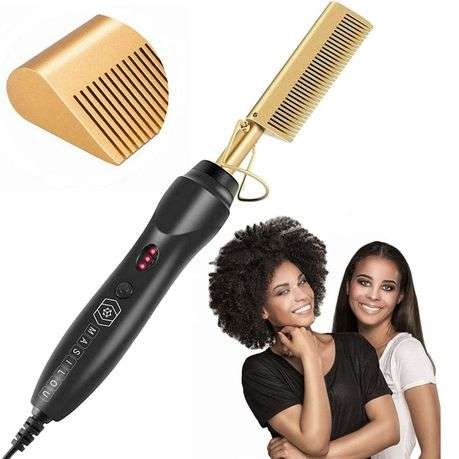 High Heat Professional Ceramic Pressing Comb (Box Damage)