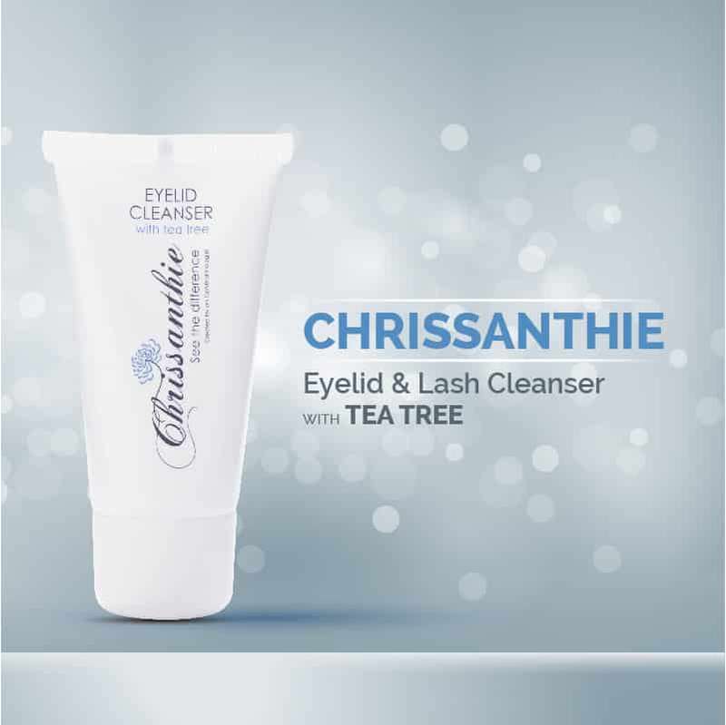 Chrissanthie Eyelid & Lash Cleanser with Tea Tree [30 mL]