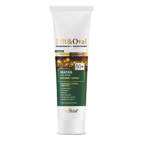 LIFT & OVAL 50+,Circle Lifting Face Mask, 100ml