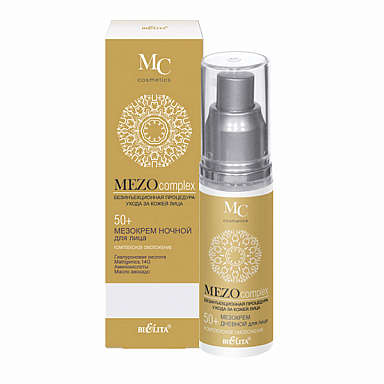 MEZO Complex Meso CREAM night for face Complex rejuvenation 50+, 50ml