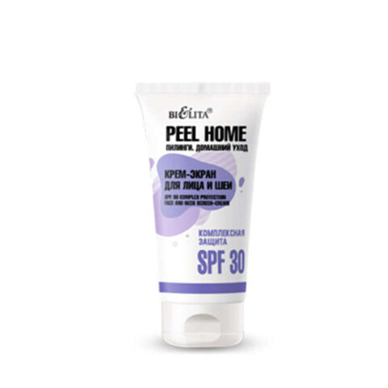PEEL HOME Screen Cream SPF 30 Complex Protection Face and Neck, 30ml