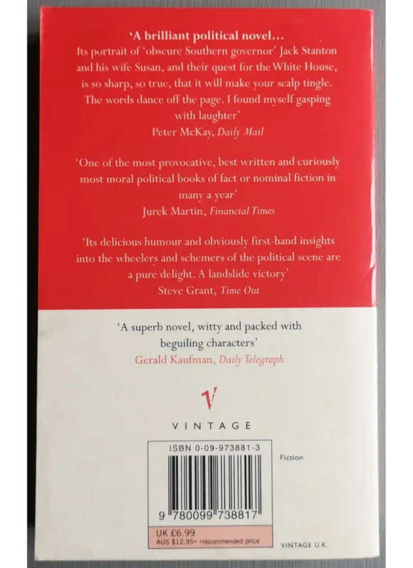 Primary Colours (Paperback)