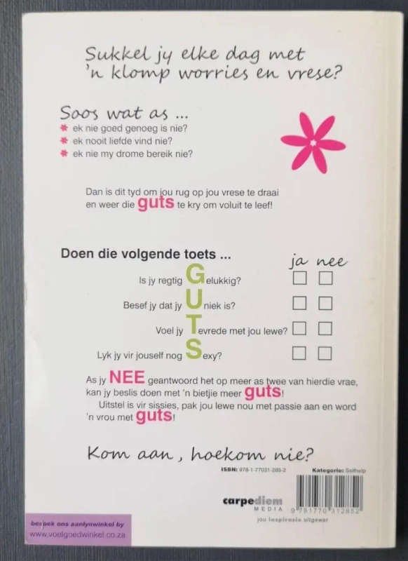 Guts! Vervang wat as met hoekom nie?