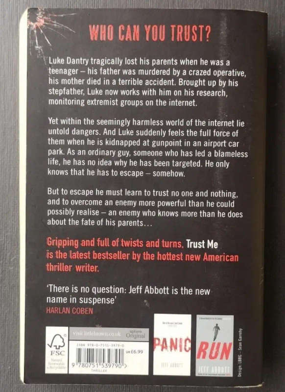Trust Me (Medium Softcover)
