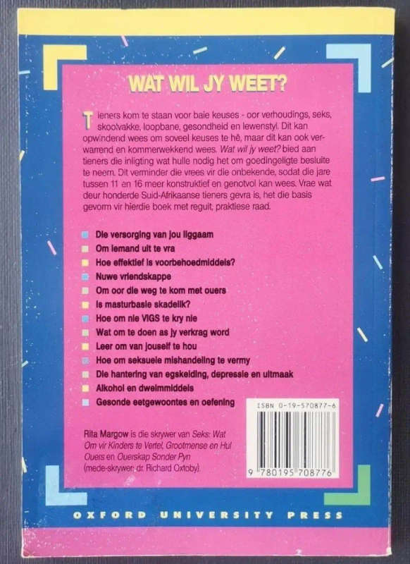 Wat wil jy weet?