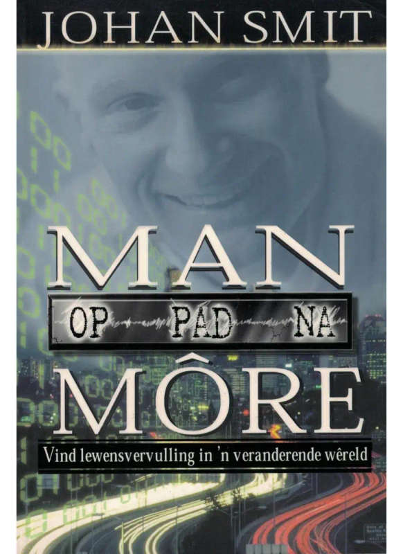 Man op pad na more