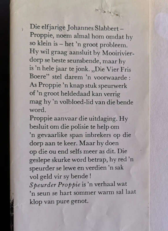 Speurder Proppie