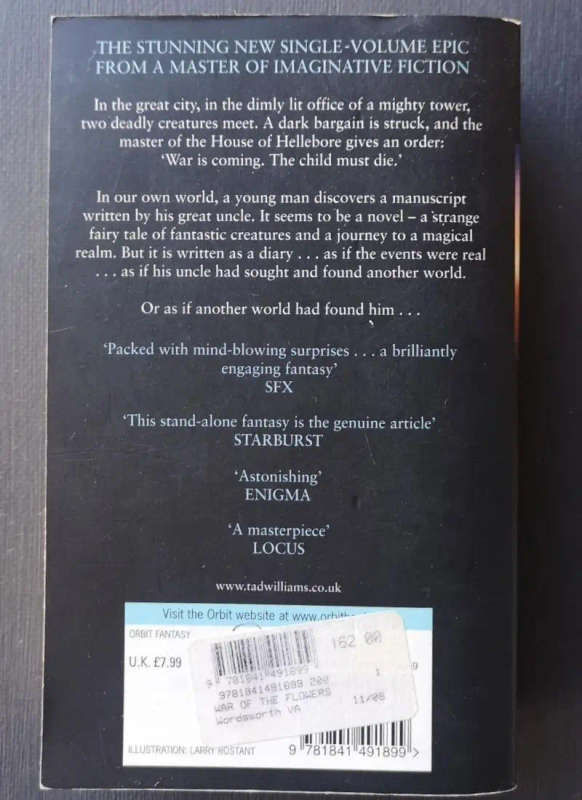 The war of the flowers (Paperback)