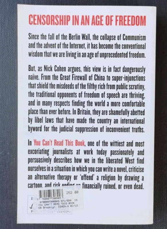 You Can't Read This Book