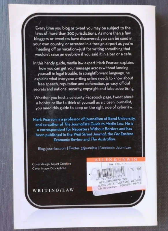 Blogging and tweeting without getting sued