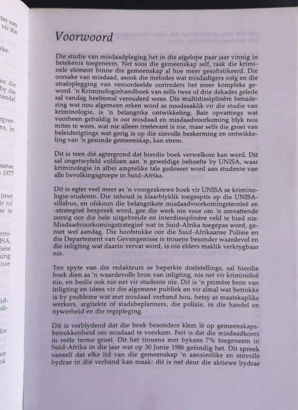 Misdaadvoorkomingstrategieë