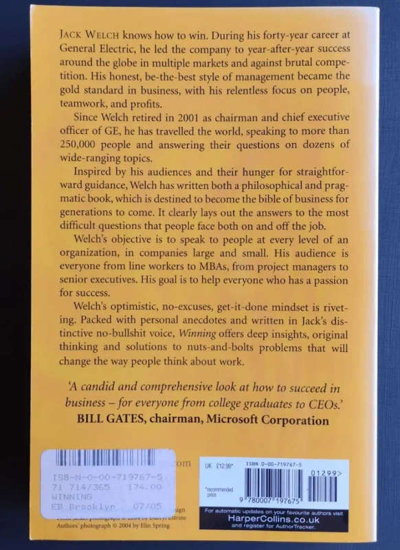 Jack Welch: Winning