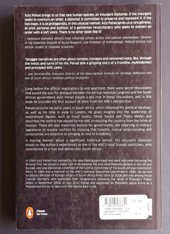 Insurgent Diplomat (Large Softcover)