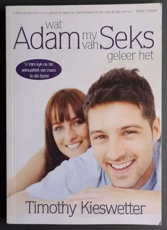 Wat Adam my van seks geleer het