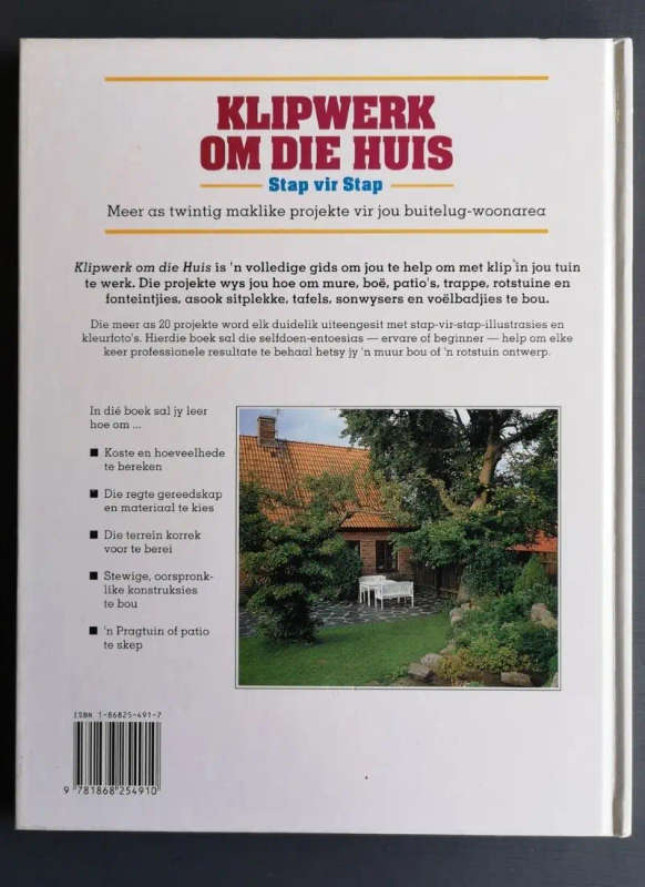 Klipwerk om die huis