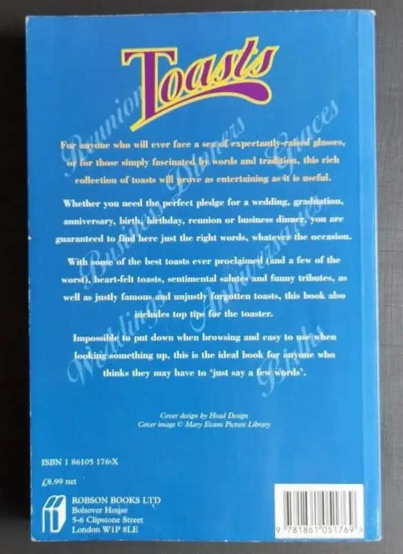 The Complete Book of Toasts