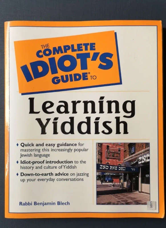 The Complete Idiot's Guide to Learning Yiddish