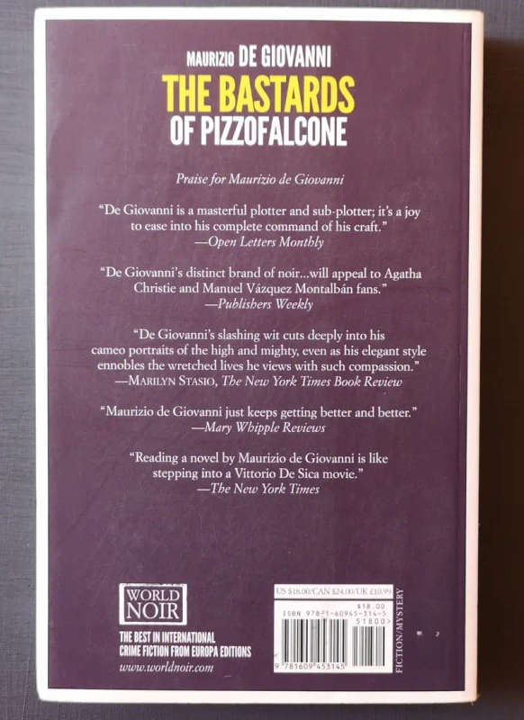 The Bastards of Pizzofalcone (Medium Softcover)