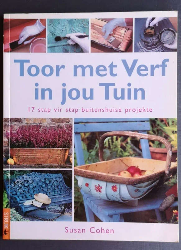 Toor met verf in jou tuin