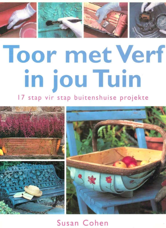 Toor met verf in jou tuin