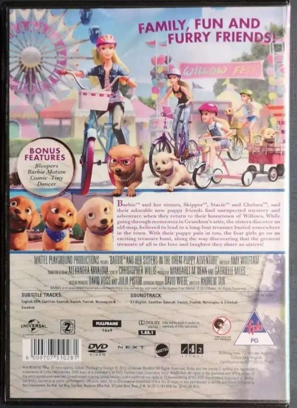 Barbie - The Great Puppy Adventure (DVD)