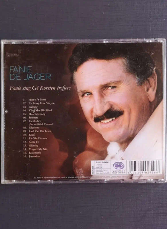 Fanie de Jager sing Ge Korsten (CD)