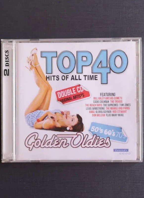 Top 40 Hits of All Time - Golden Oldies (Double CD)