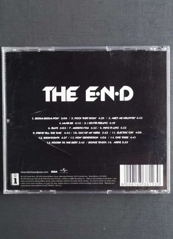 The Black Eyed Peas - The End (CD)