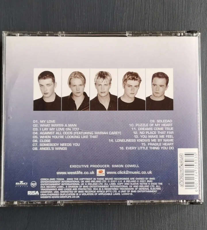 Westlife - Coast to Coast (2-disc CD and Poster)