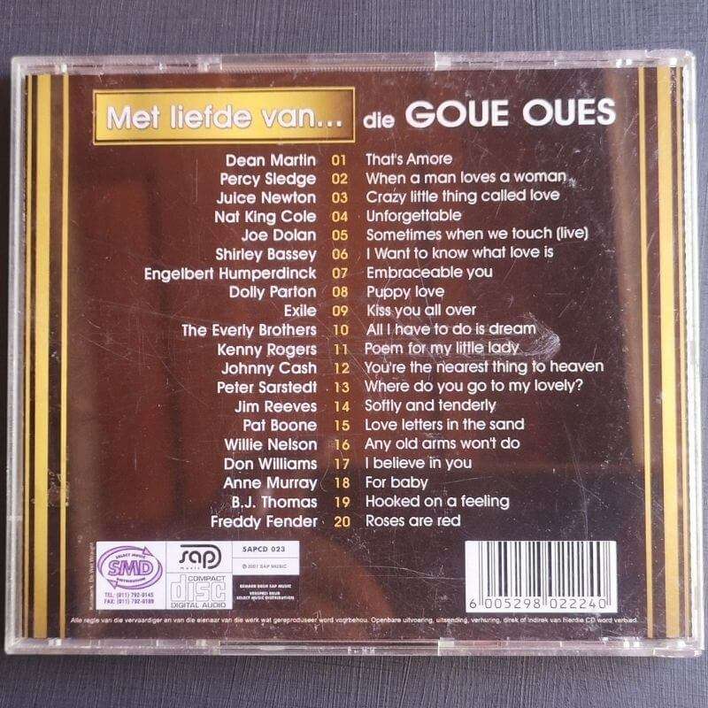 Met Liefde van die Goue Oues (CD)