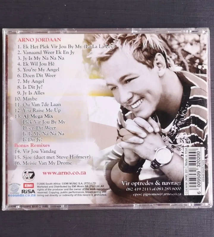 Arno Jordaan - Ek wil jou he (CD)