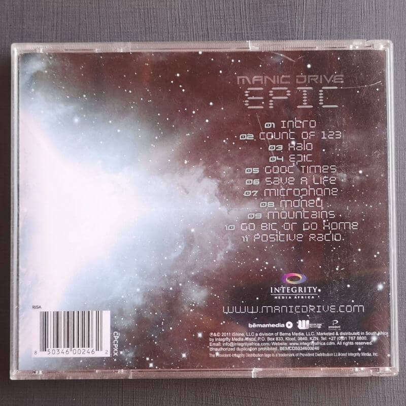 Manic Drive - Epic (CD)
