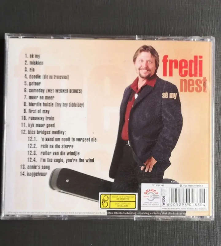 Fredi Nest - Sê My (CD)