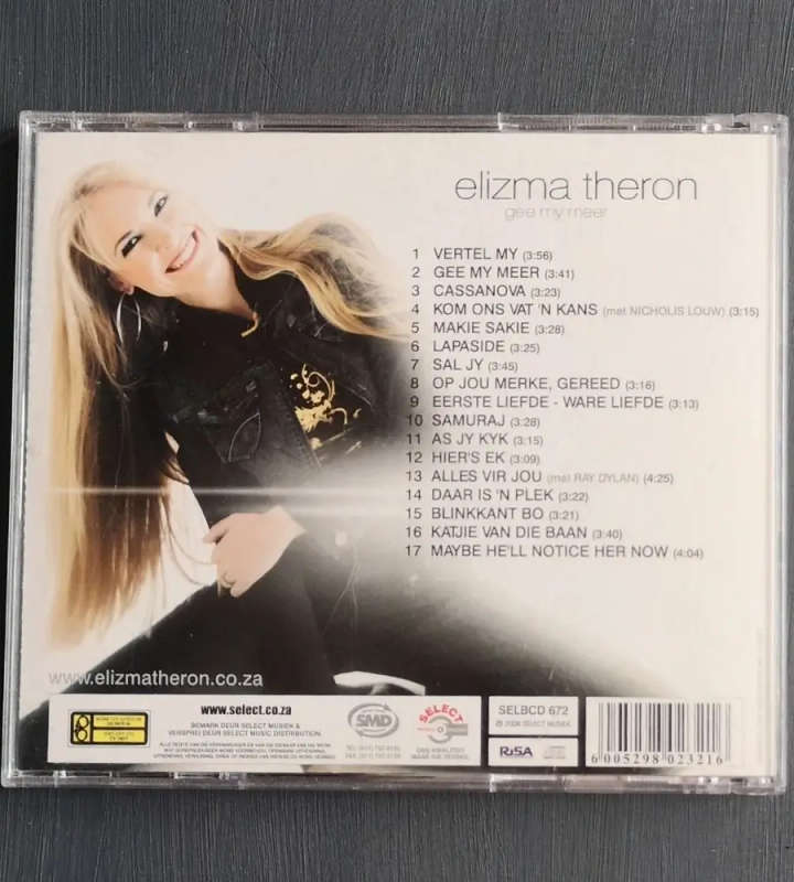 Elizma Theron - Gee my meer (CD)