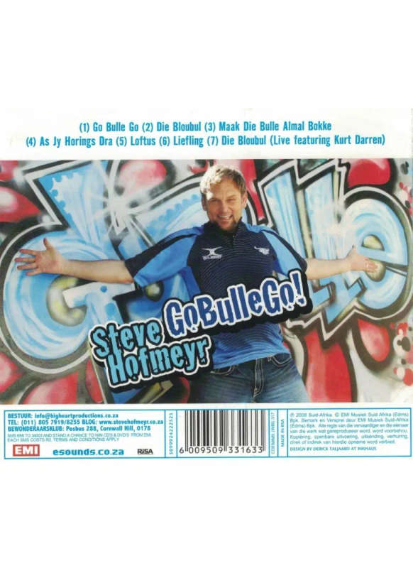 Steve Hofmeyr - Go Bulle Go (CD)