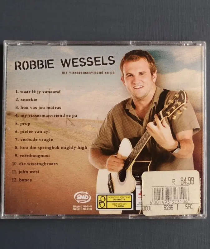 Robbie Wessels - My Vissermanvriend se Pa (CD)