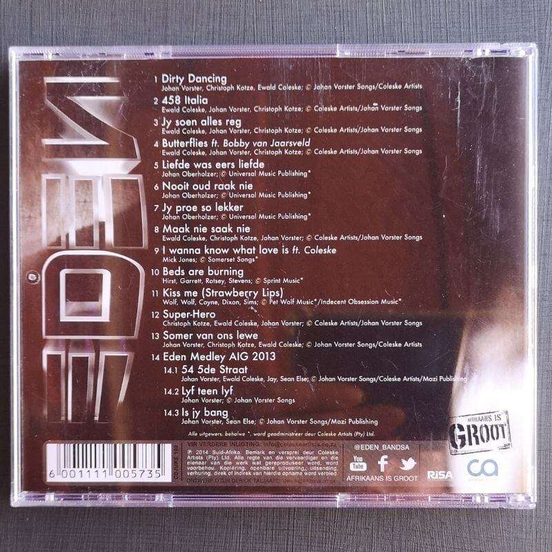 Eden - Nooit oud raak nie (CD)
