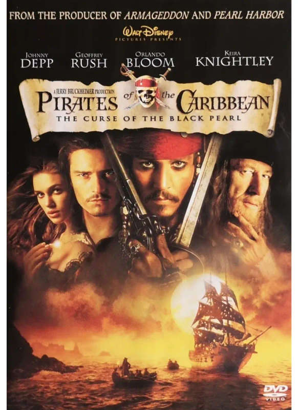 Pirates of the Caribbean - The Curse of the Black Pearl (DVD)