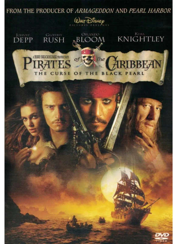 Pirates of the Caribbean - The Curse of the Black Pearl (DVD)