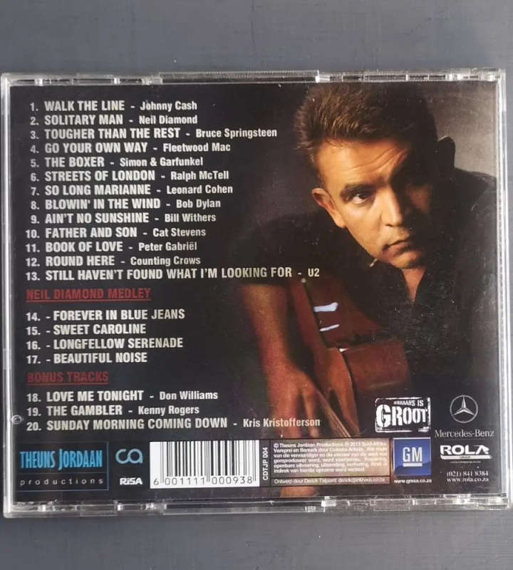 Theuns Jordaan - Tribute to the Poets (CD)