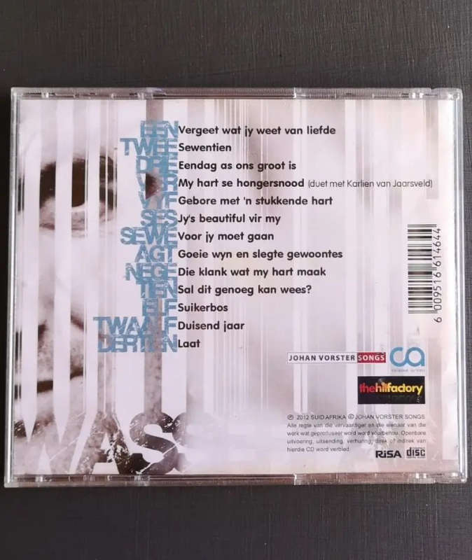 Dewald Wasserfall - Vergeet wat jy weet van liefde (CD)