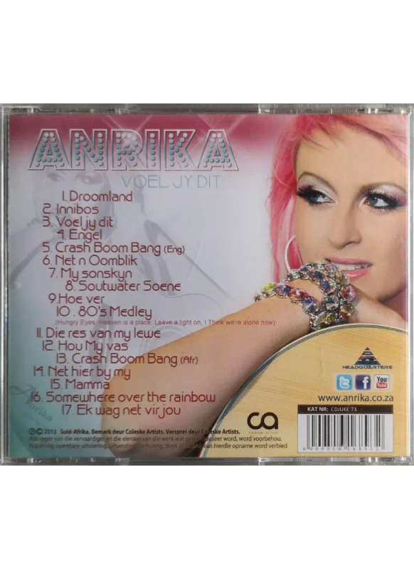 Anrika - Voel jy dit (CD)
