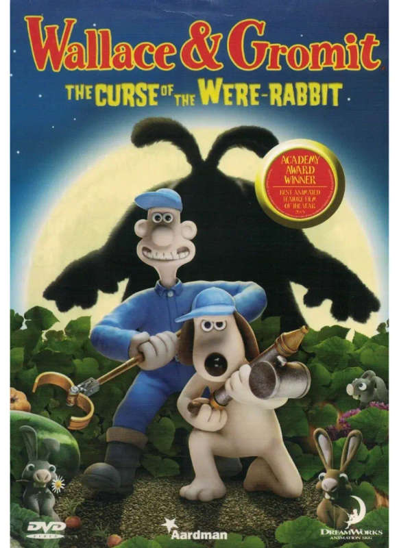 Wallace and Gromit  The Curse Of The Were Rabbit (DVD)