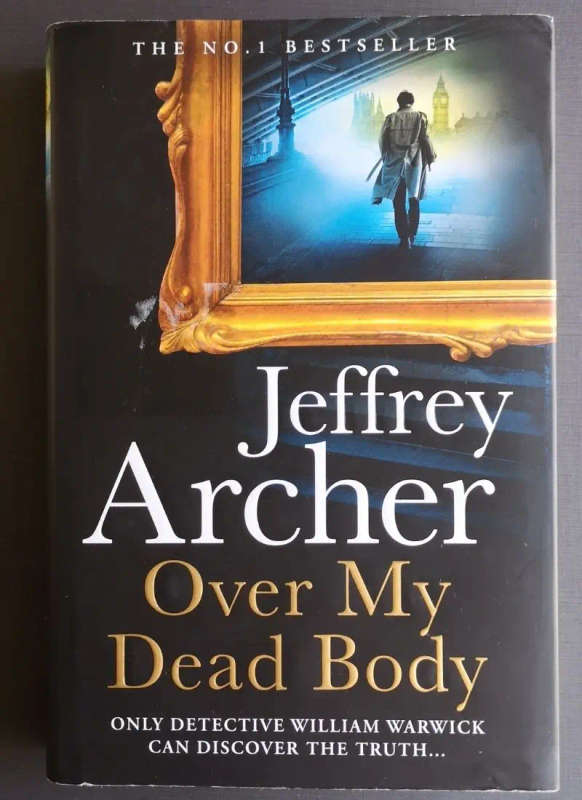 Over my dead body (Large Hardcover)